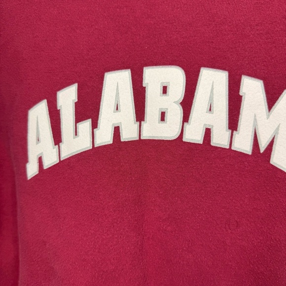 The Cotton Exchange Vintage Alabama Crimson Crew Neck Sweatshirt Size Small GUC - Picture 2 of 5